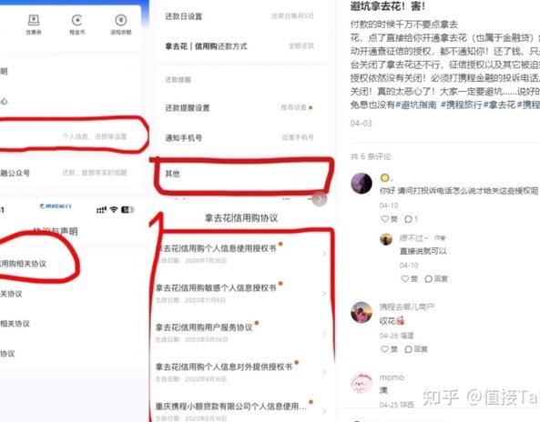 携程拿去花提现上征信吗