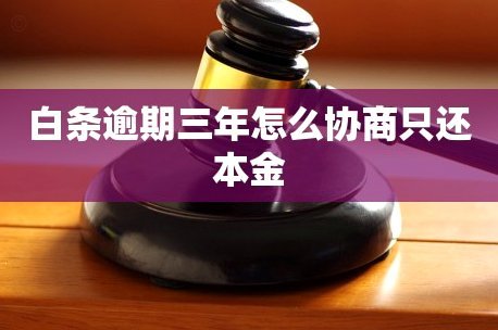 白条逾期了？这样协商分期更靠谱