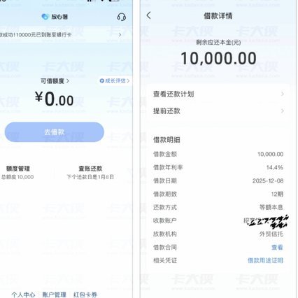 携程有额度真的能借出吗？